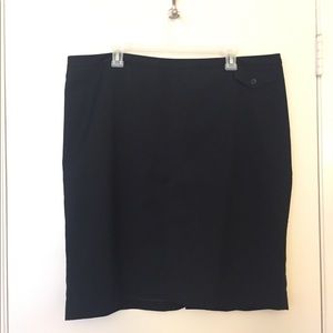 Gap - Black Pencil Skirt - 20